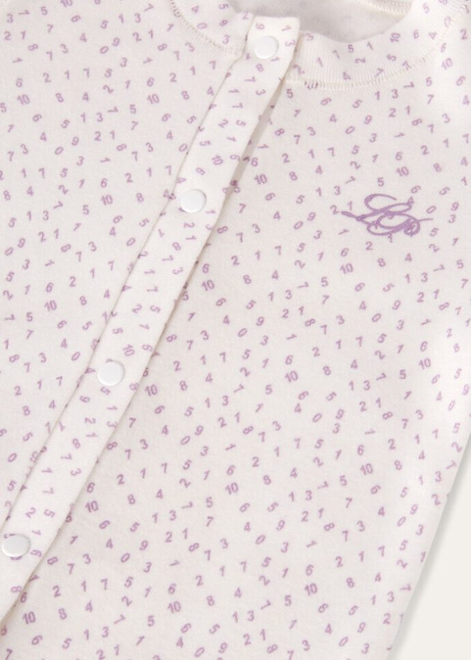 Baby Little Numbers Romper Baby Little Numbers Romper