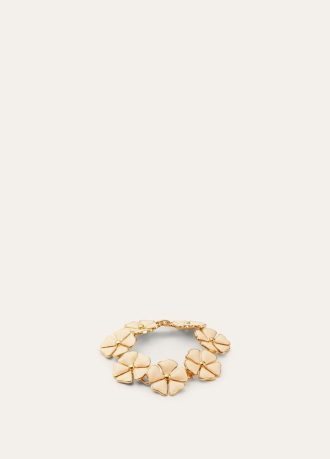Blooming Linen Flower Bracelet Blooming Linen Flower Bracelet
