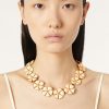 Blooming Linen Flower Necklace Blooming Linen Flower Necklace