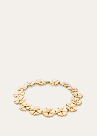 Blooming Linen Flower Necklace Blooming Linen Flower Necklace