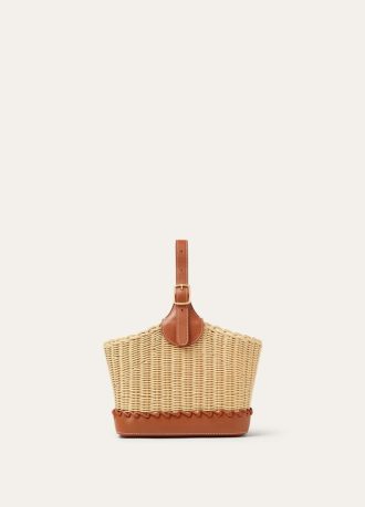 Bobbin Bucket bag wicker Bobbin Bucket bag wicker