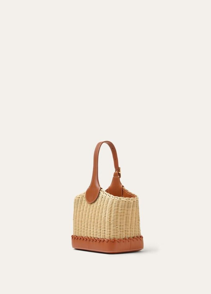 Bobbin Bucket bag wicker Bobbin Bucket bag wicker