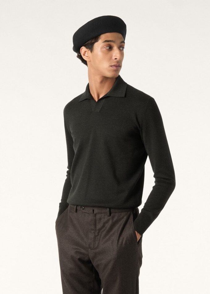 Buttonless Polo-shirt Buttonless Polo-shirt