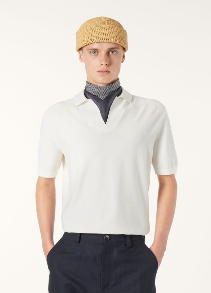Buttonless Polo Shirt Buttonless Polo Shirt