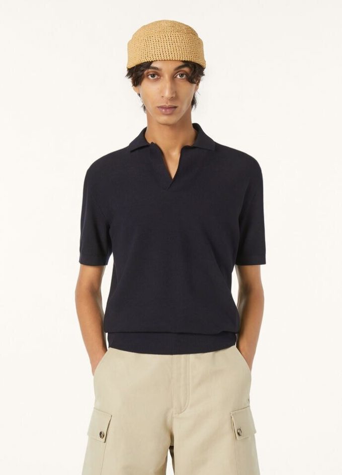Buttonless Polo Shirt Buttonless Polo Shirt