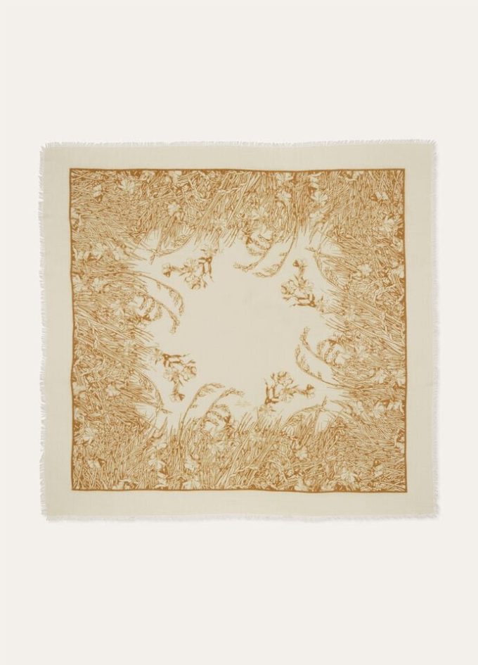 Campo di Lino Fiorito Shawl Campo di Lino Fiorito Shawl