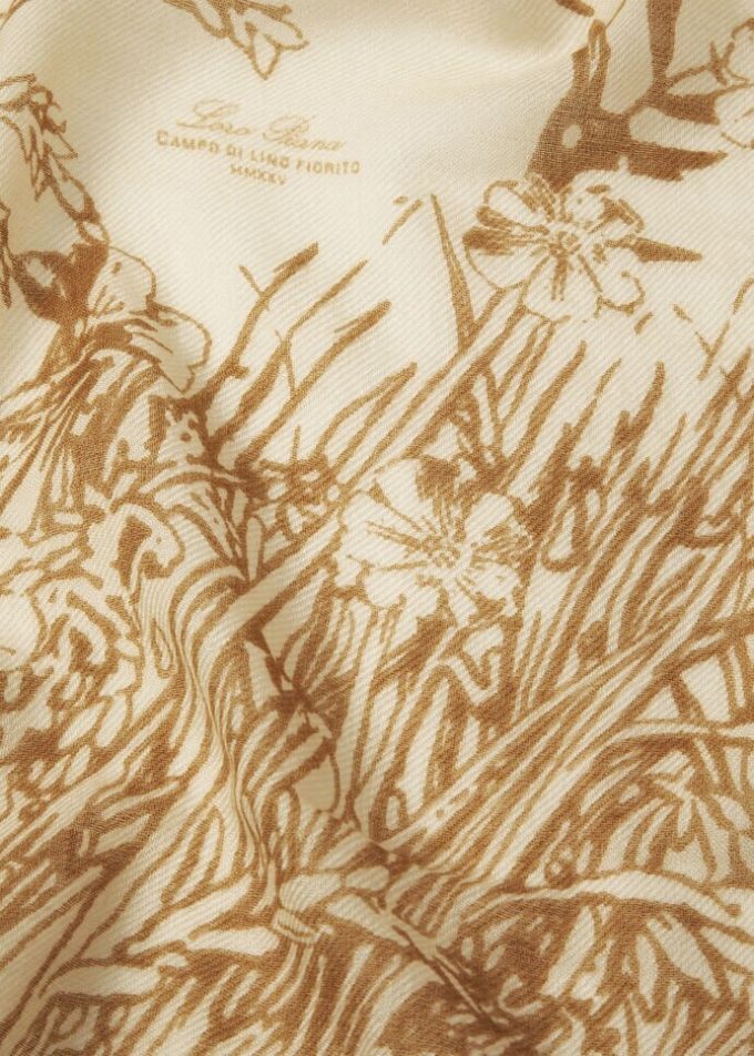 Campo di Lino Fiorito Shawl Campo di Lino Fiorito Shawl