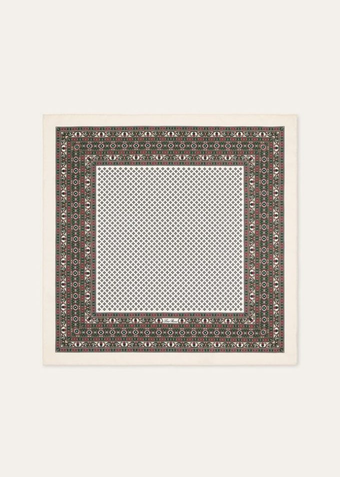 Chaco Border Foulard 60 x 60 Chaco Border Foulard 60 x 60