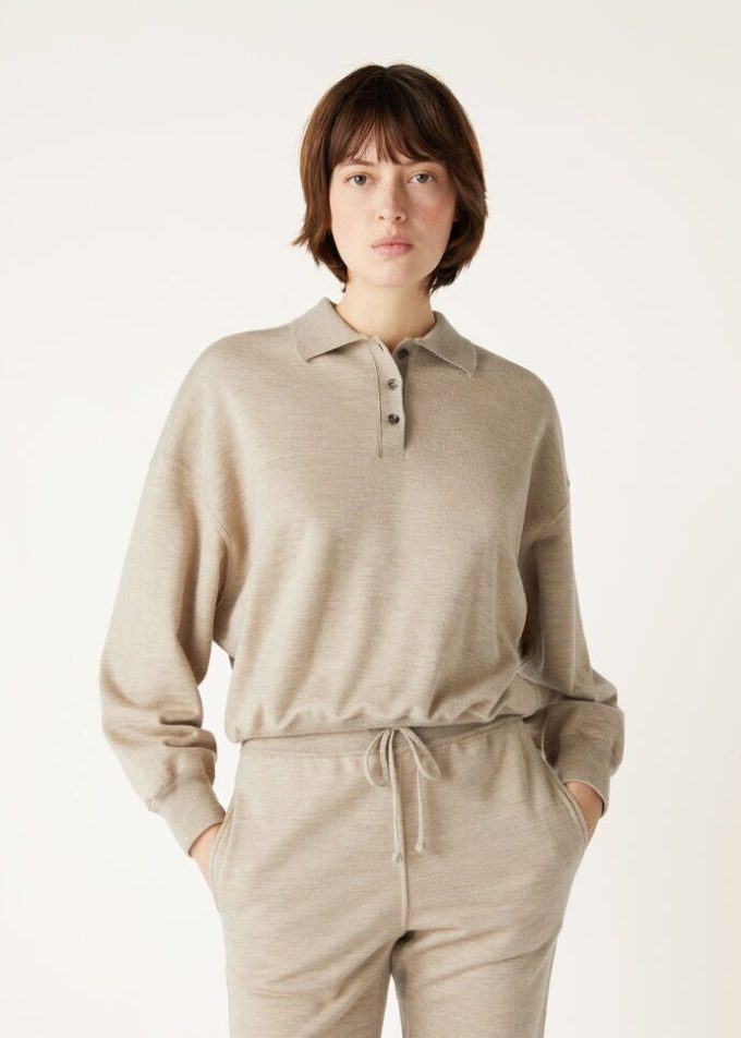 Cocooning Polo Sweatshirt Cocooning Polo Sweatshirt