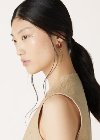 Duo Double Hoop Earrings Duo Double Hoop Earrings