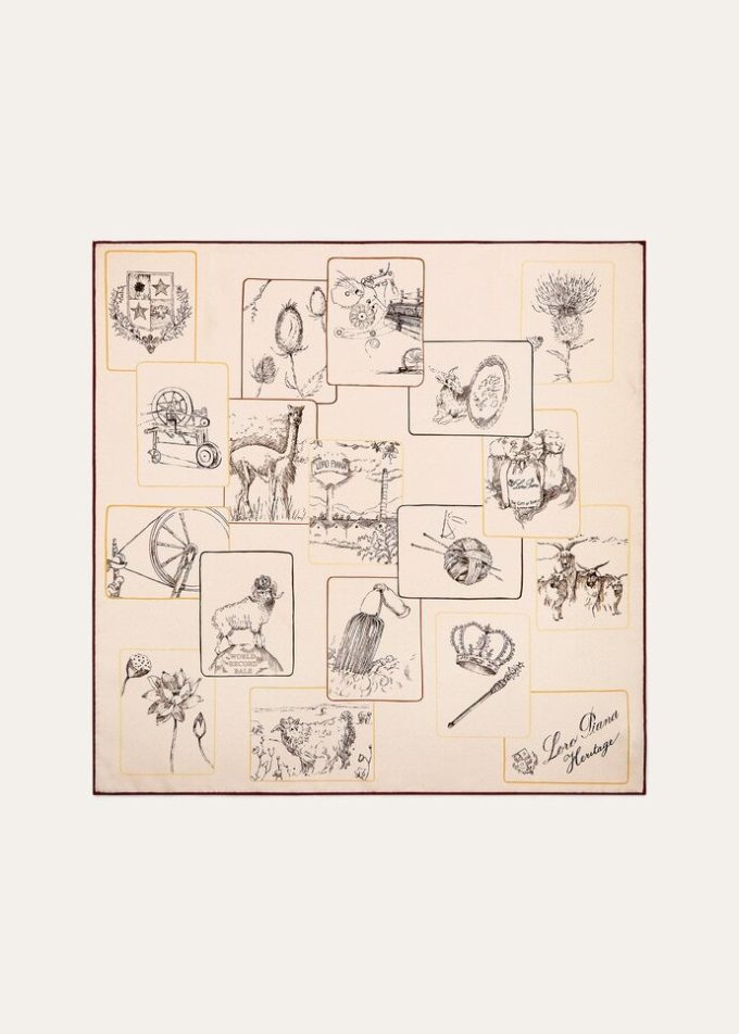 Heritage Foulard 60×60 Heritage Foulard 60×60