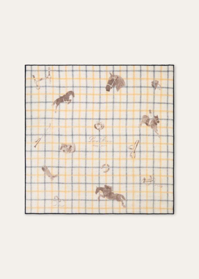 Horsey Foulard 60 x 60 Horsey Foulard 60 x 60