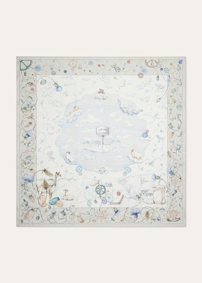 Laboratorio Delle Meraviglie Foulard 90×90 Laboratorio Delle Meraviglie Foulard 90×90