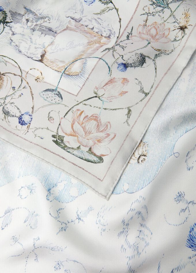 Laboratorio Delle Meraviglie Foulard 90×90 Laboratorio Delle Meraviglie Foulard 90×90