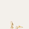 Linen Flower Bud Earrings Linen Flower Bud Earrings
