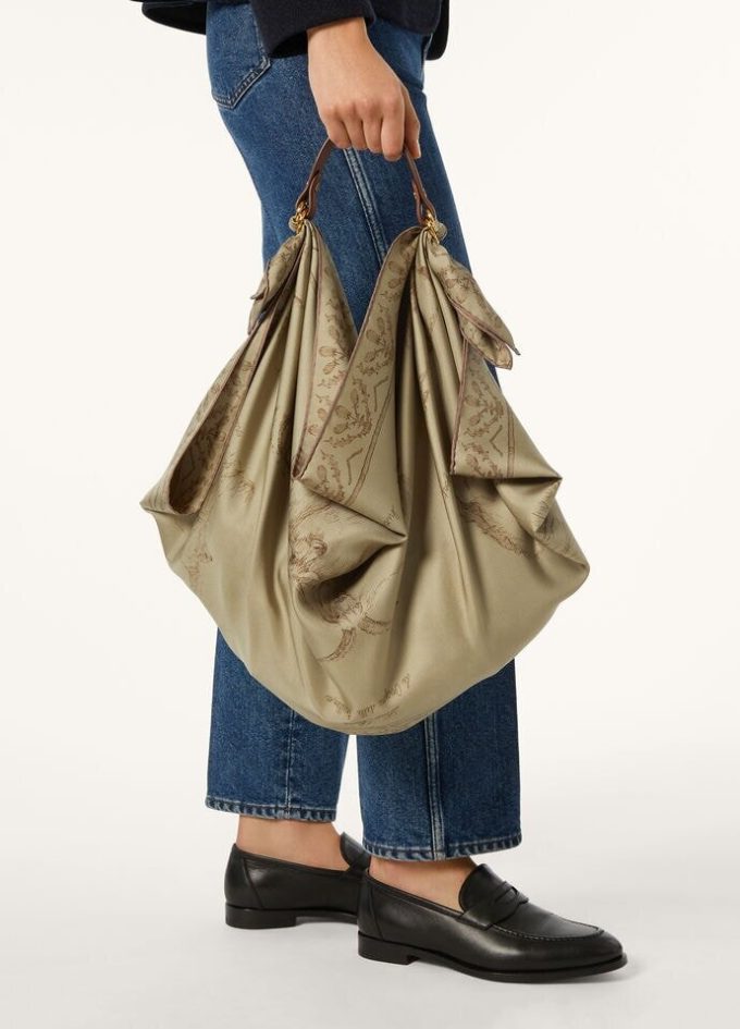 Loro Piana Foulard Handle Loro Piana Foulard Handle