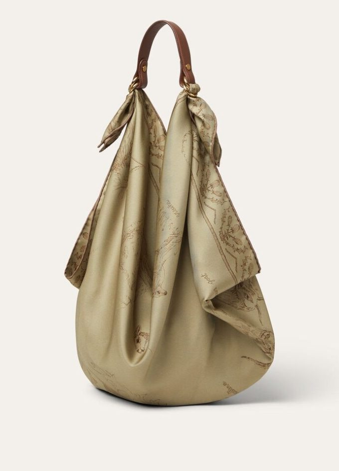 Loro Piana Foulard Handle Loro Piana Foulard Handle