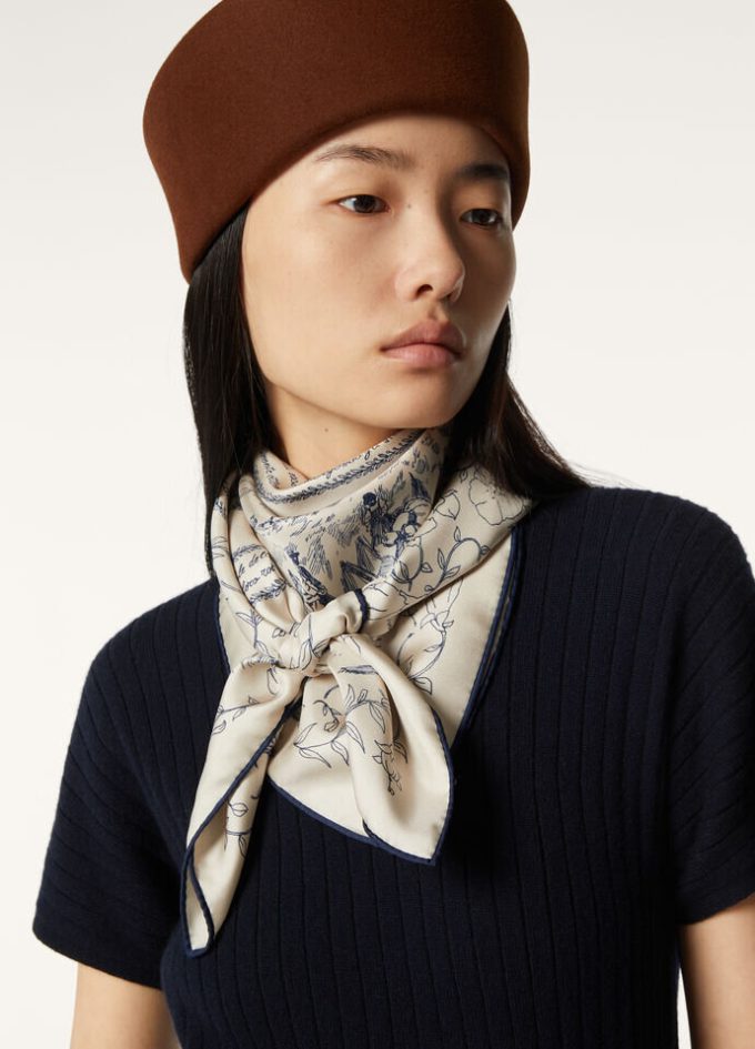 Maestri Del Lino Foulard 90×90 Maestri Del Lino Foulard 90×90