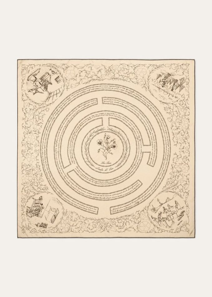 Maestri Del Lino Foulard 90×90 Maestri Del Lino Foulard 90×90