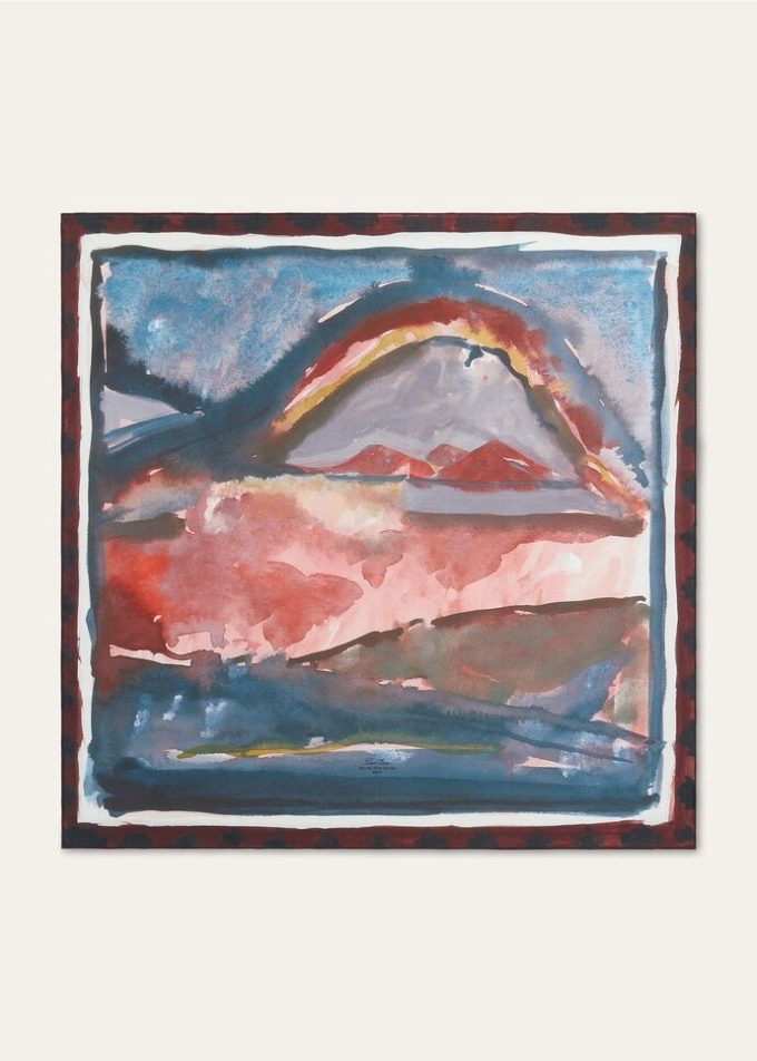 Natura Nuova Zelanda 90 x 90 Foulard Natura Nuova Zelanda 90 x 90 Foulard