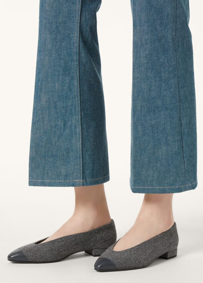 Rebecca Cap Toe Ballet Flat Rebecca Cap Toe Ballet Flat