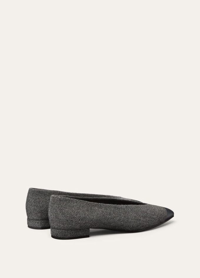Rebecca Cap Toe Ballet Flat Rebecca Cap Toe Ballet Flat